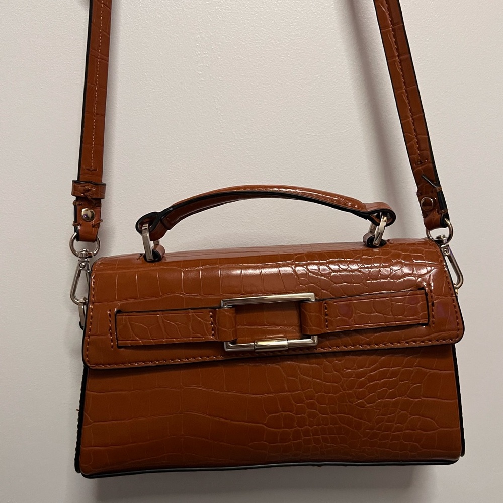 ZARA ANIMAL PRINT MINI CROSSBODY